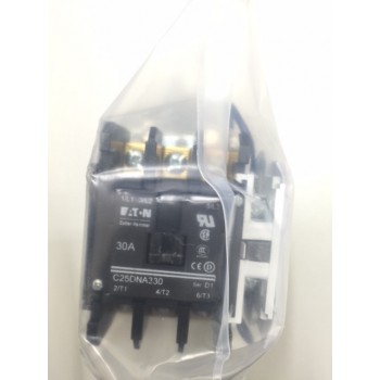 AMAT 1200-00362 CONTACTOR 3P 30A 24VDC COIL 4NC